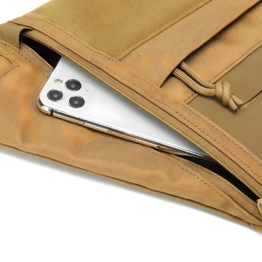 Podróżna torebka anykradzieżowa na ramię Rugged Design | Taktyczna, wytrzymała i funkcjonalna