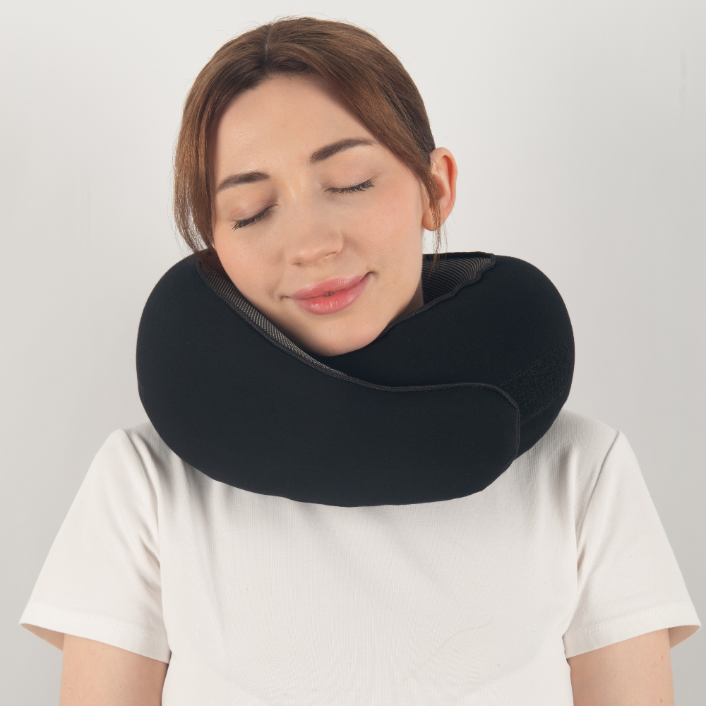 Relaksująca poduszka podróżna Snug Fit | Komfort i wsparcie