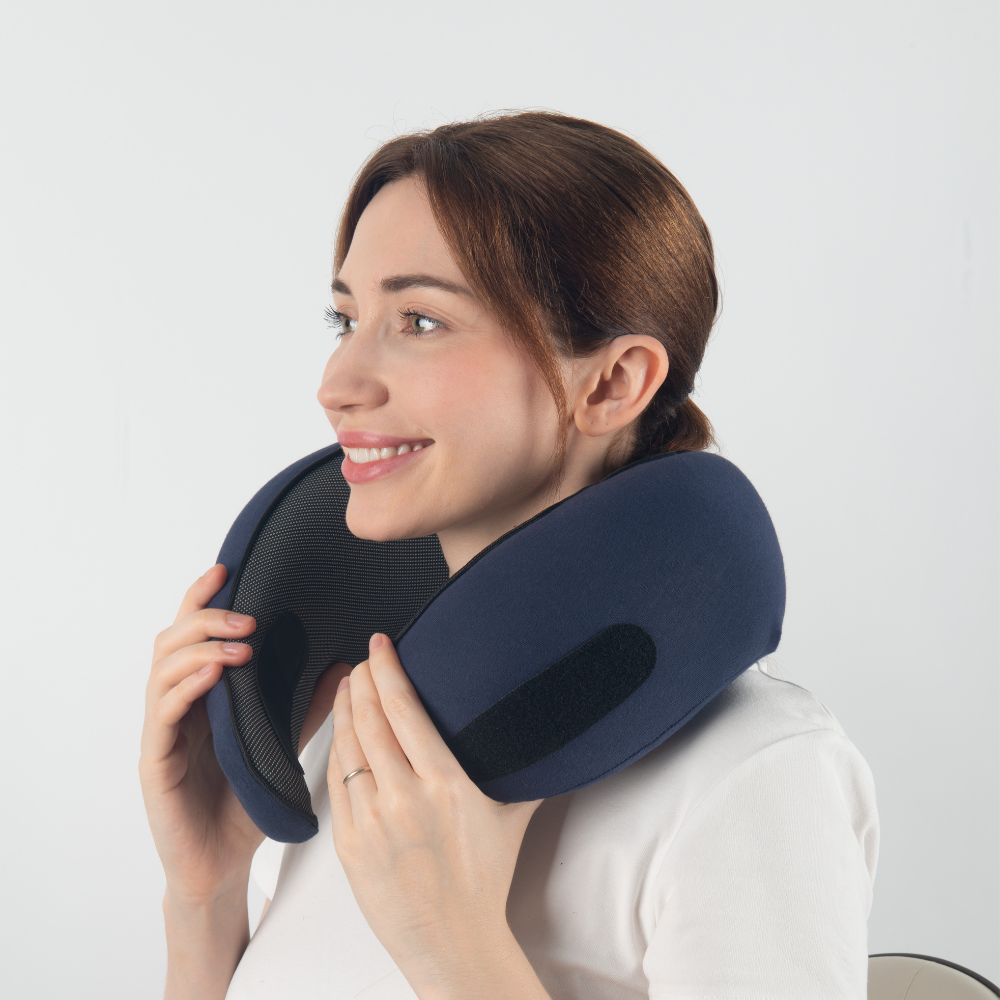 Relaksująca poduszka podróżna Snug Fit | Komfort i wsparcie