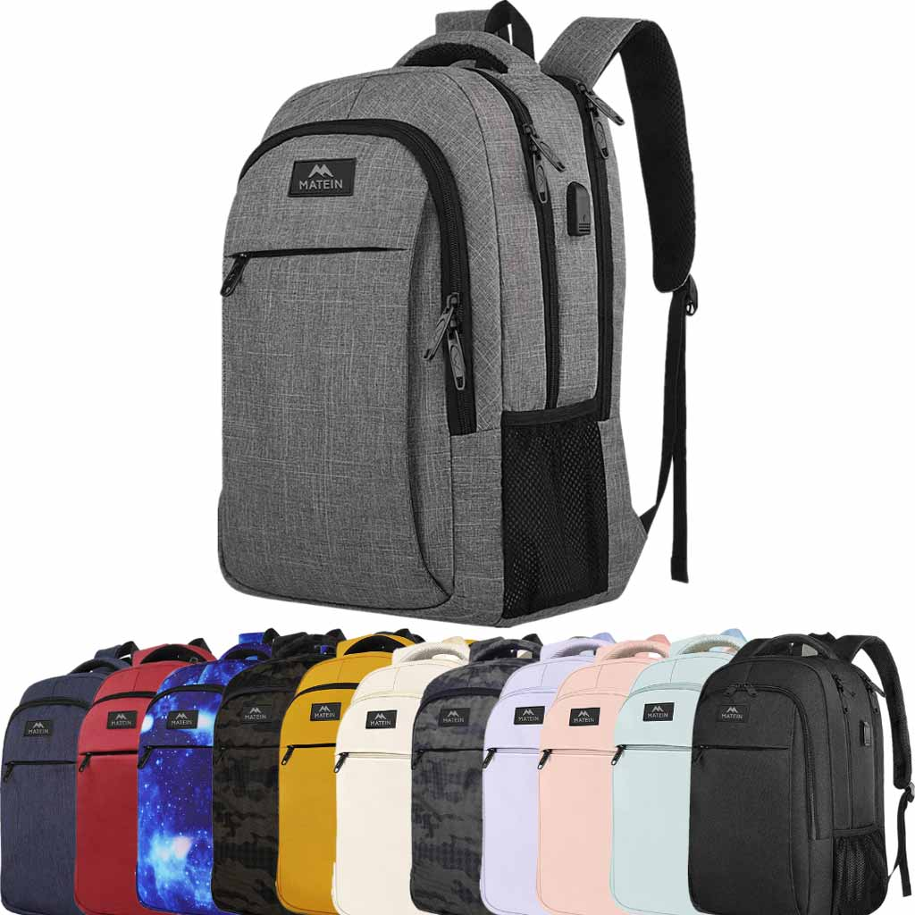Klasyczny plecak podróżny na laptopa I Miękki i Wodoodporny